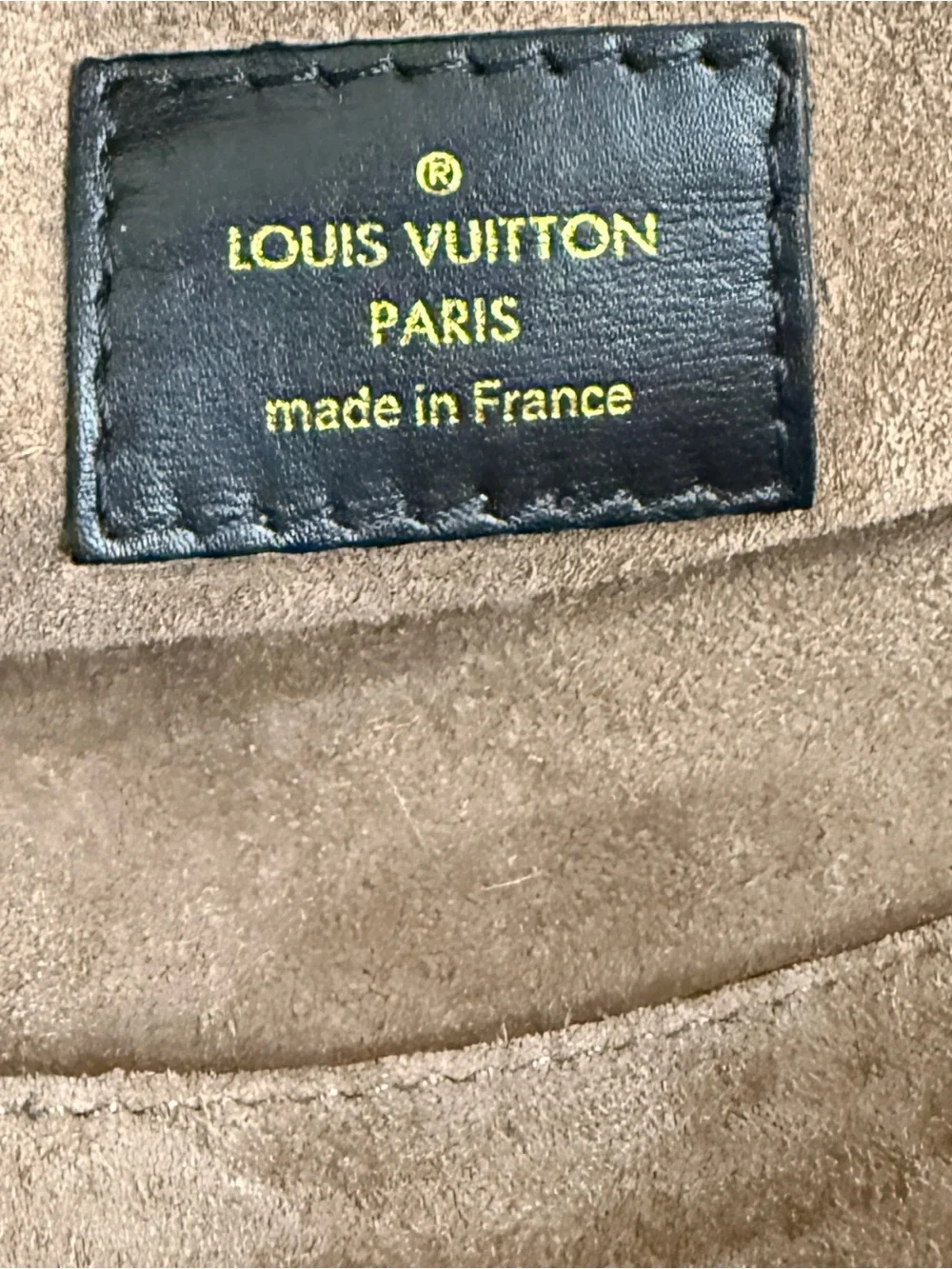 Louis Vuitton “W” Handbag | Chocolate Calfskin & Monogram Canvas | Authentic - Picture 10 of 13